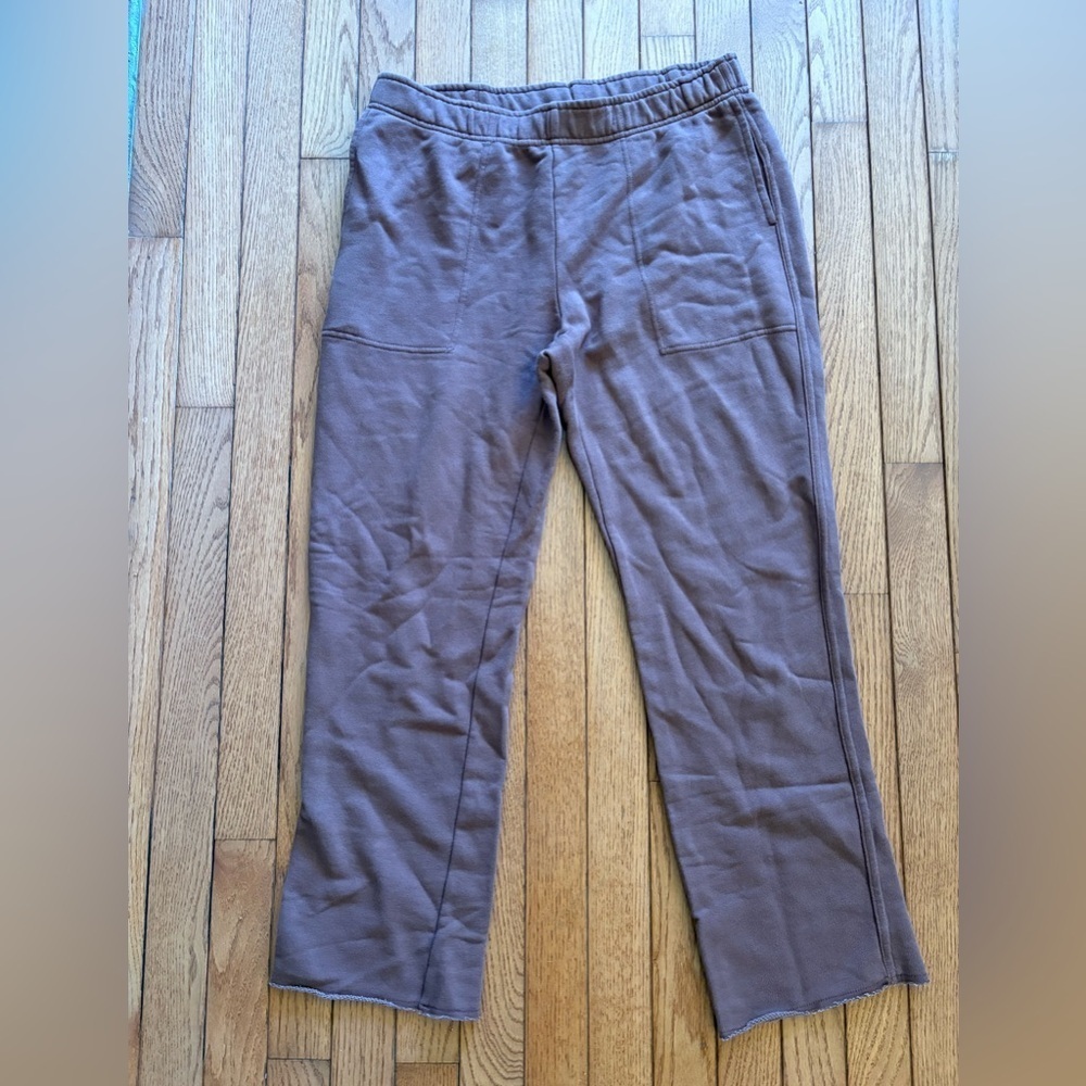 Aerie brown sweat pants size medium - Picture 2 of 5